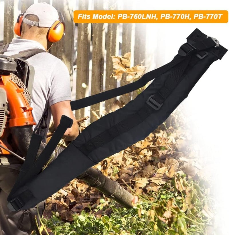 ZHIXING P021046661 P021046660 Back Pack Harness Kit Left Right, Compatible with Echo Backpack Leaf Blower Harness Strap Kit, with 2 Straps PB-760LNH PB-770H PB-770T Straps - Replaces P021046662 C644000060 - Image 3